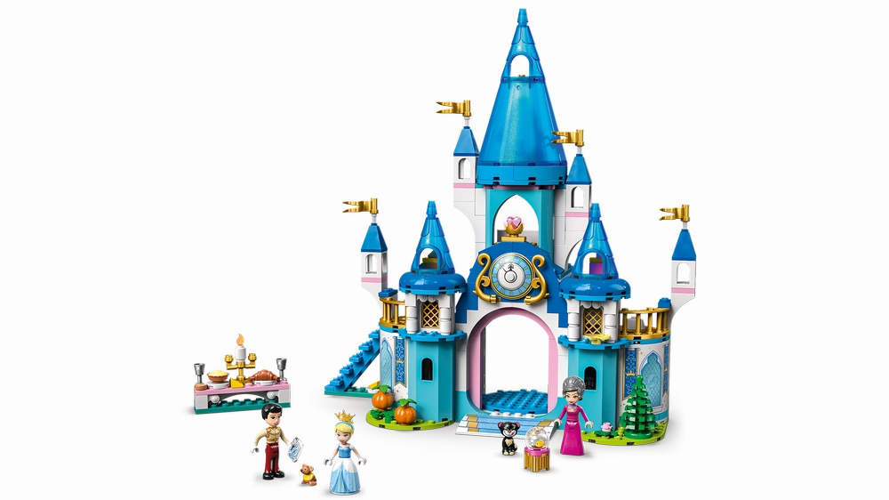 LEGO 43206 Disney Cinderella And Prince Charmings Castle Building Kit