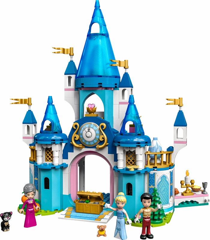 LEGO 43206 Disney Cinderella And Prince Charmings Castle Building Kit