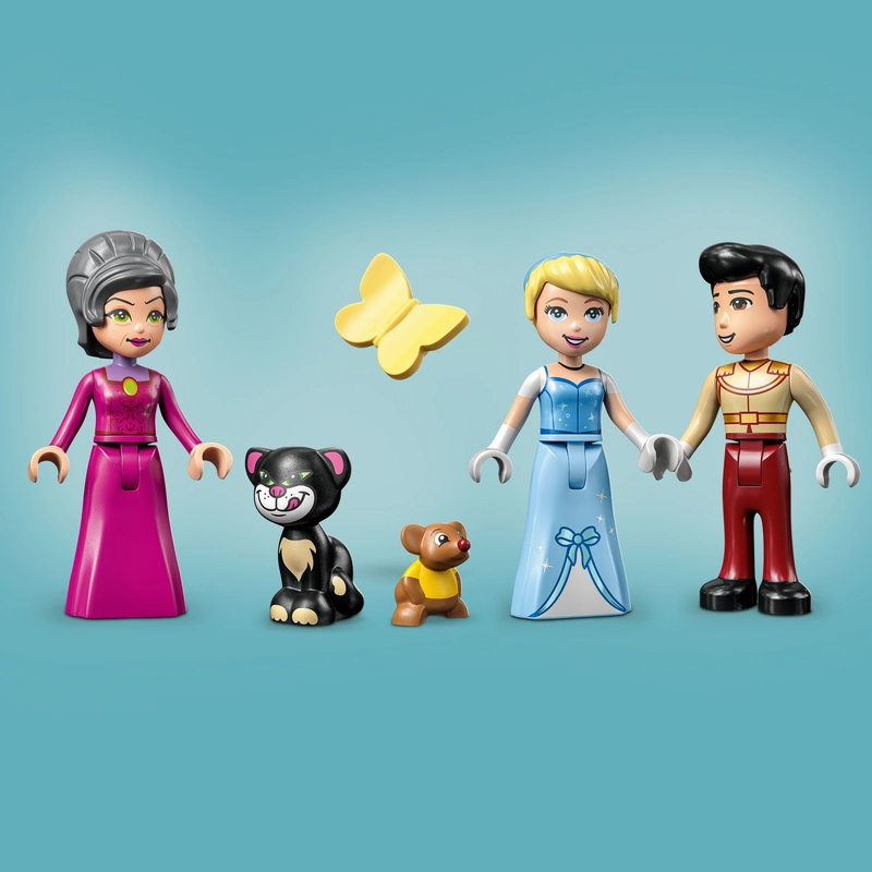 LEGO 43206 Disney Cinderella And Prince Charmings Castle Building Kit