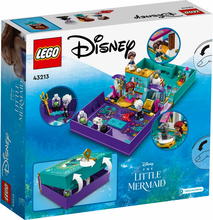 LEGO 43213 Disney The Little Mermaid Story Book