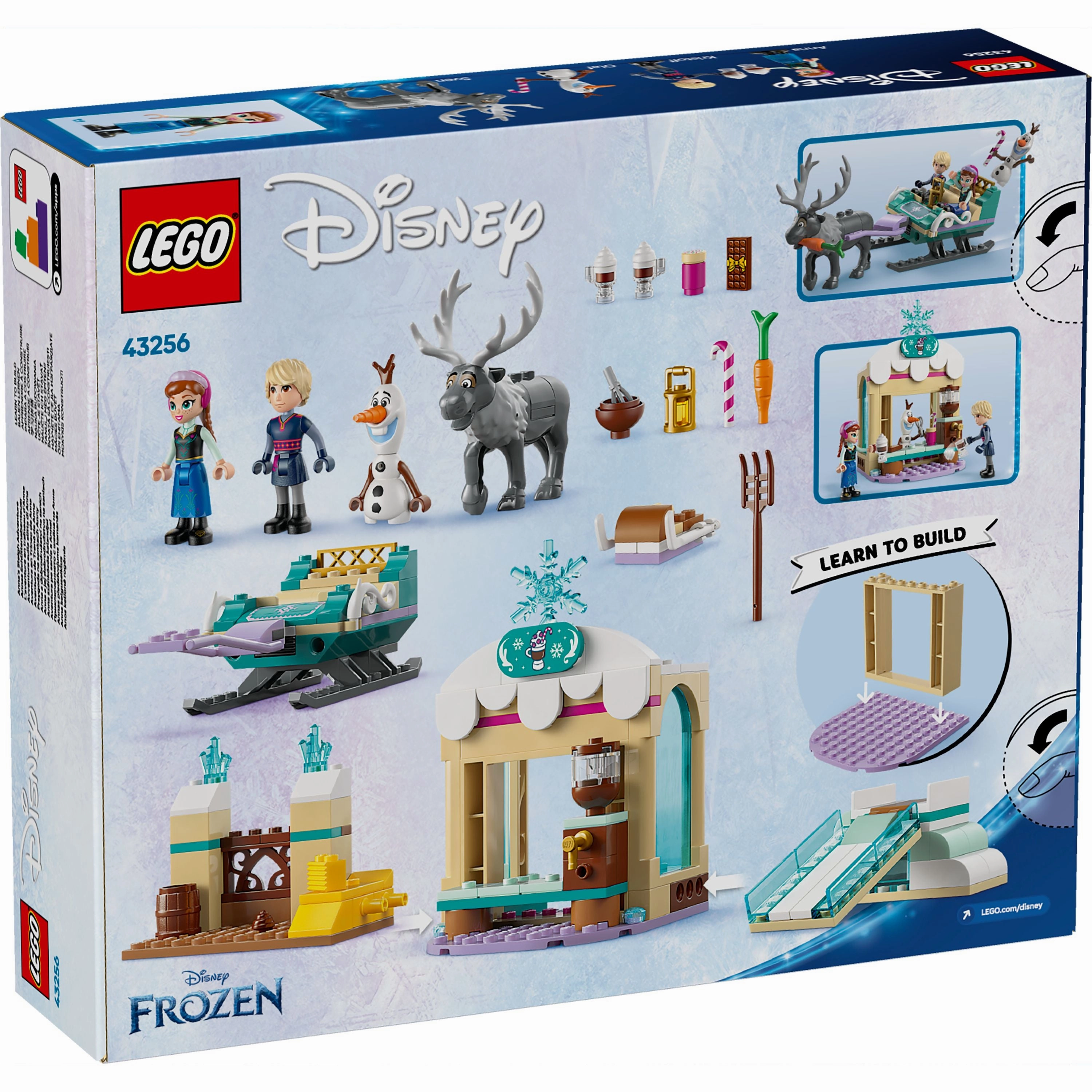 LEGO 43256 Disney Frozen Annas Sleigh Adventure