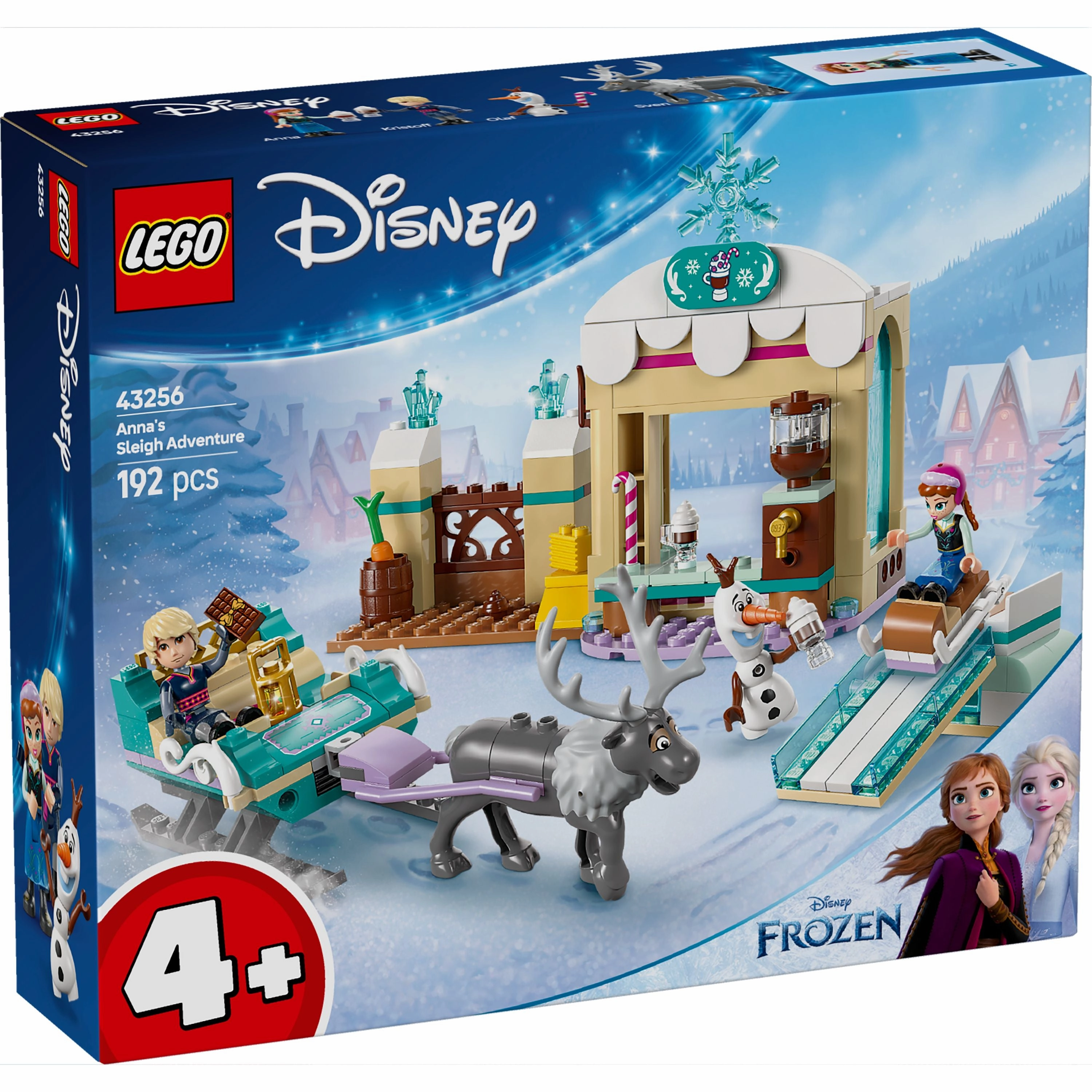 LEGO 43256 Disney Frozen Annas Sleigh Adventure