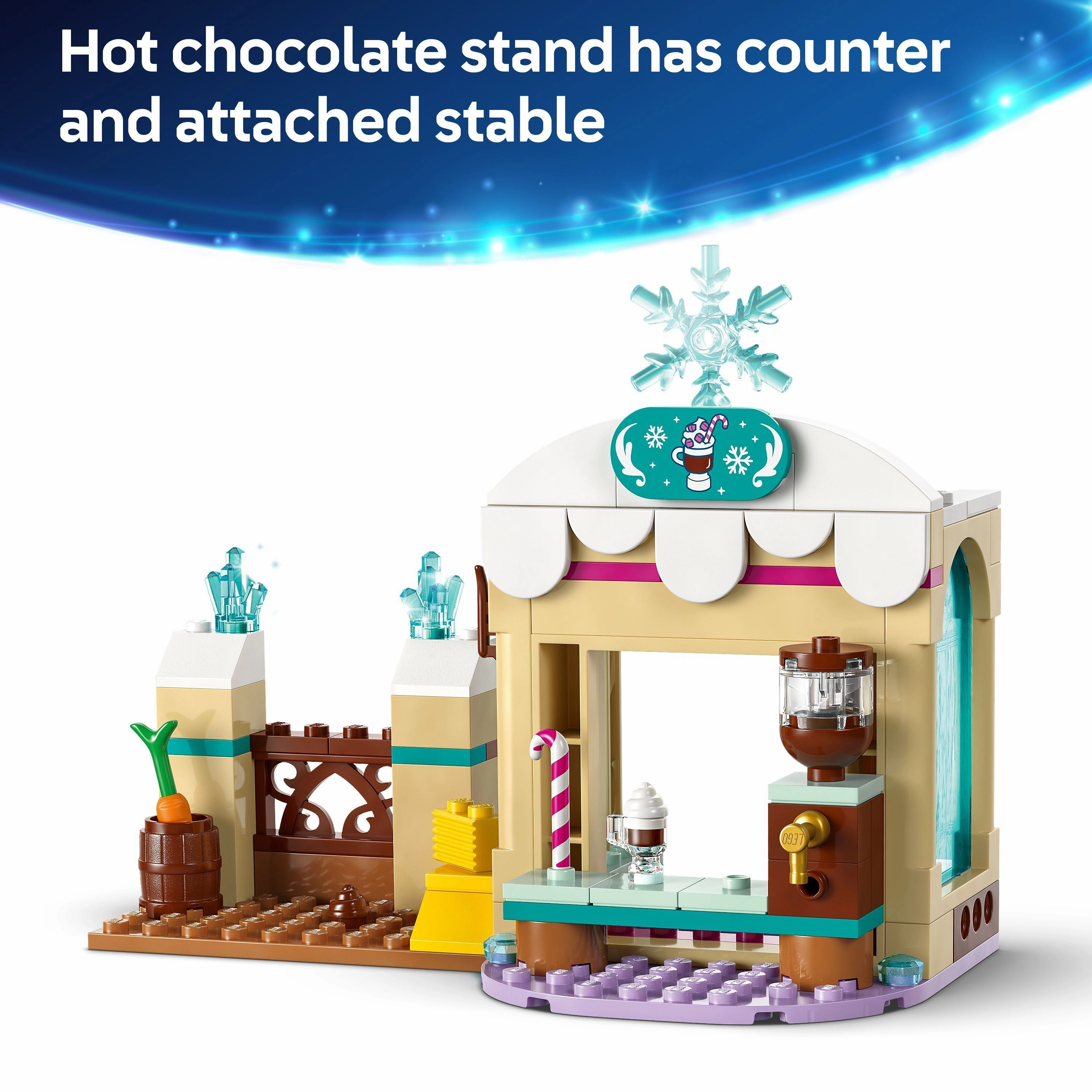 LEGO 43256 Disney Frozen Annas Sleigh Adventure