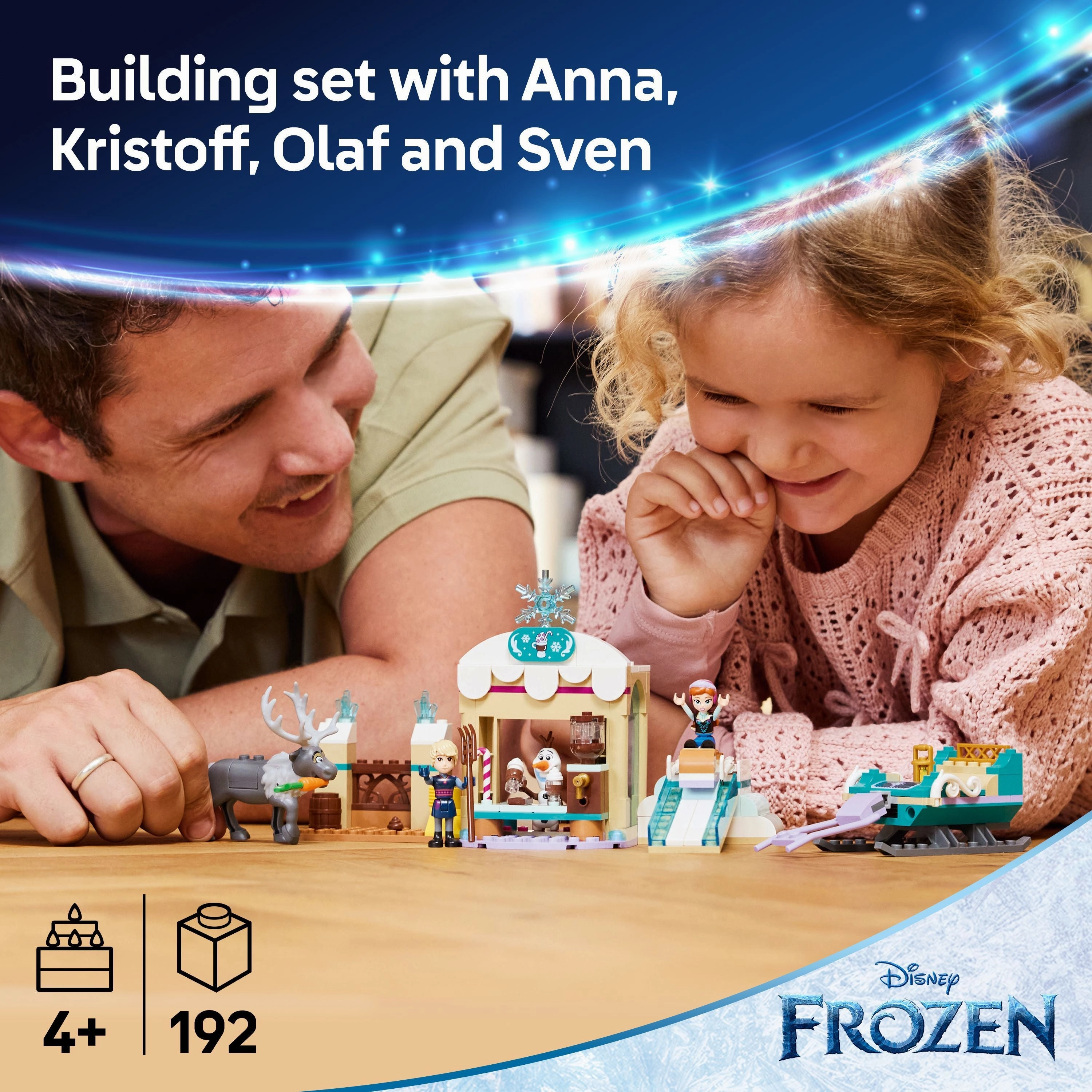 LEGO 43256 Disney Frozen Annas Sleigh Adventure