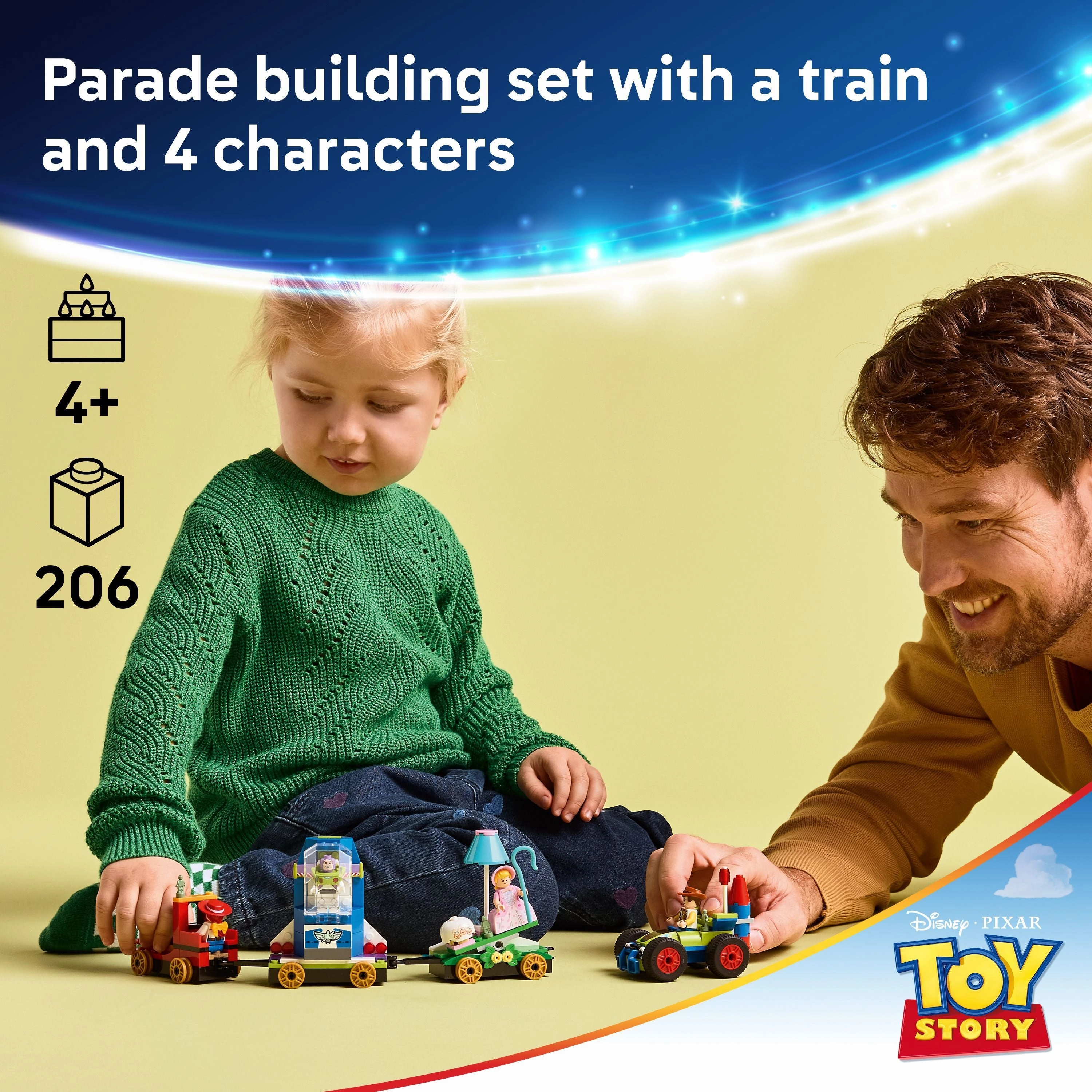 LEGO 43264 Disney and Pixars Toy Story Celebration Train & RC Car