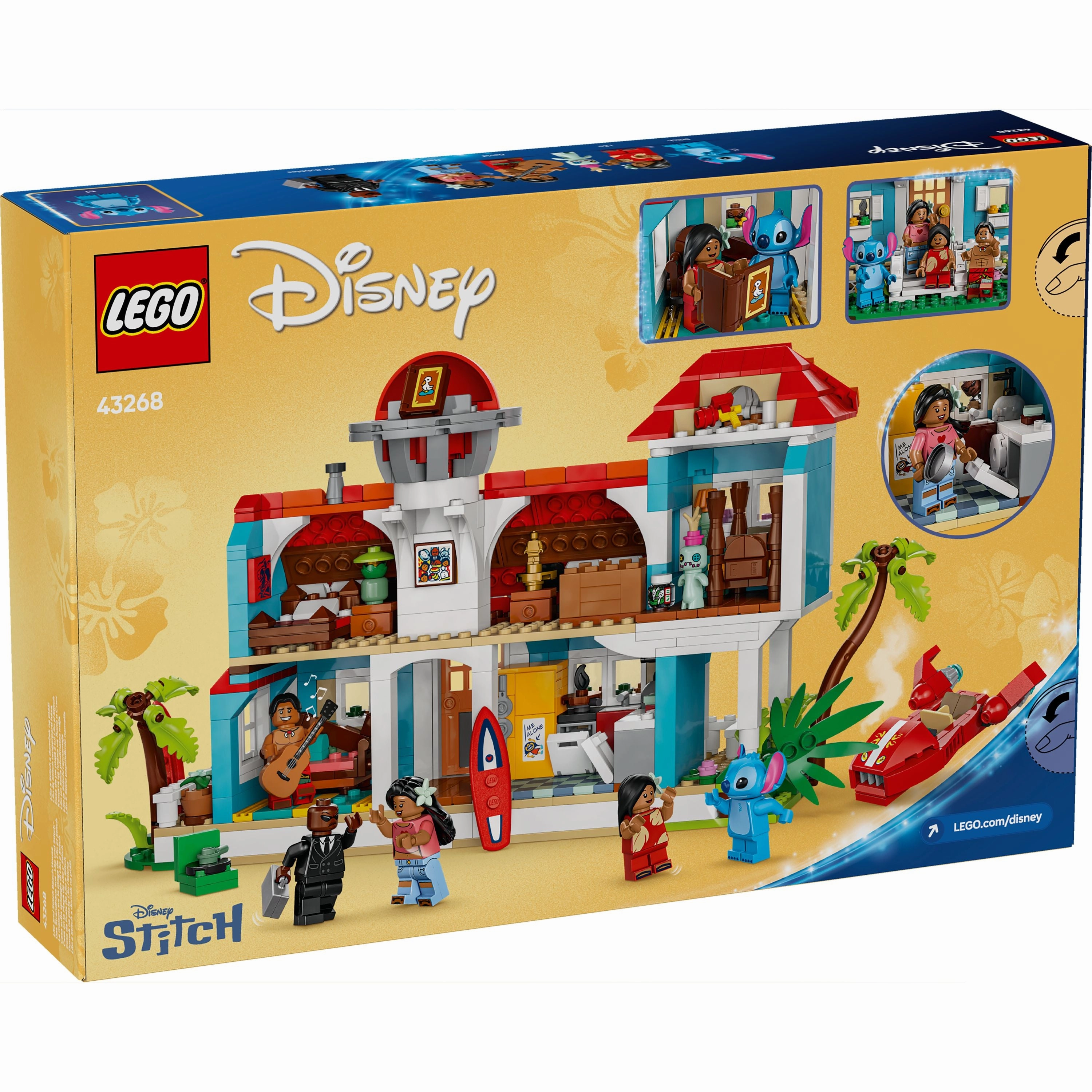 LEGO 43268 Disney Lilo and Stitch Beach House