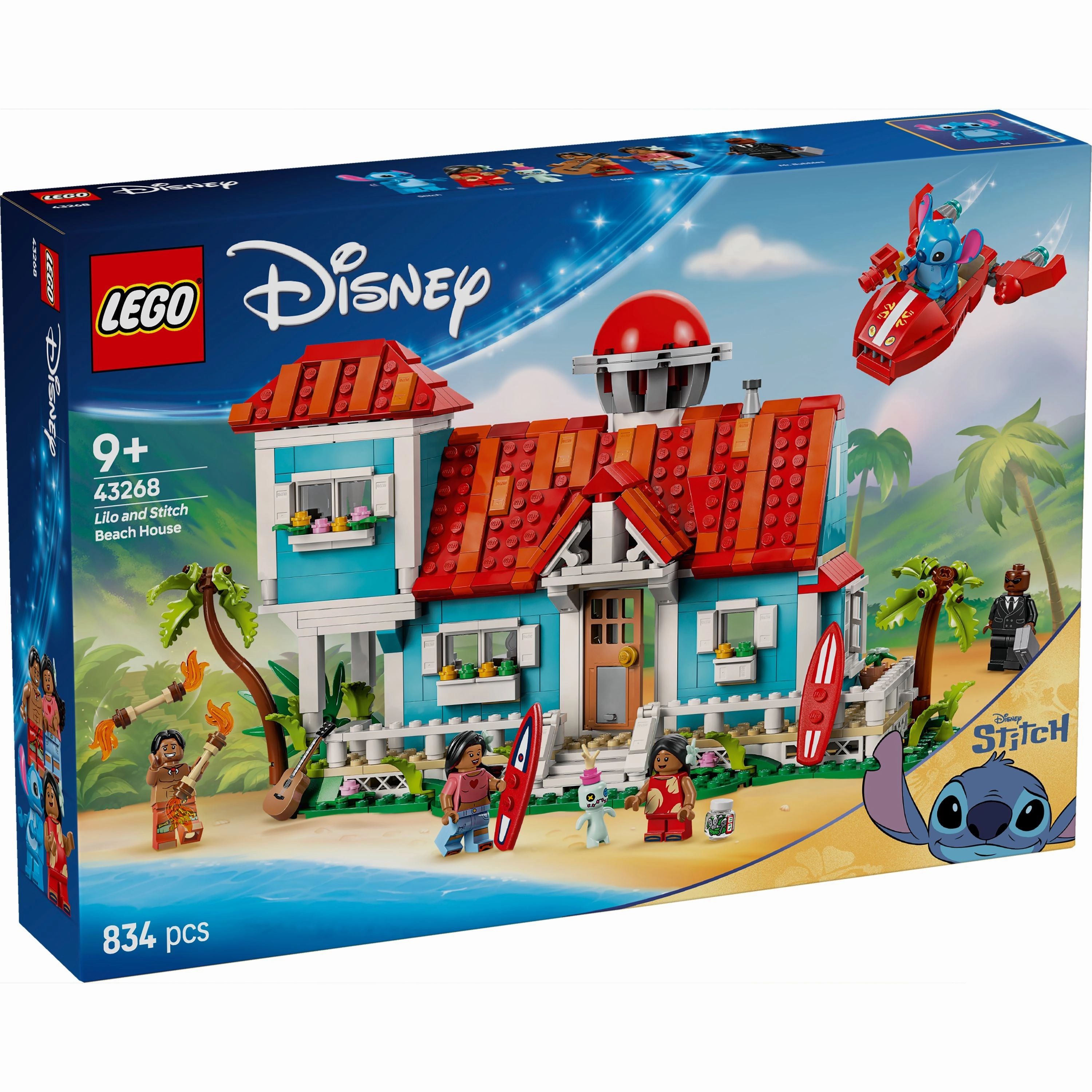 LEGO 43268 Disney Lilo and Stitch Beach House