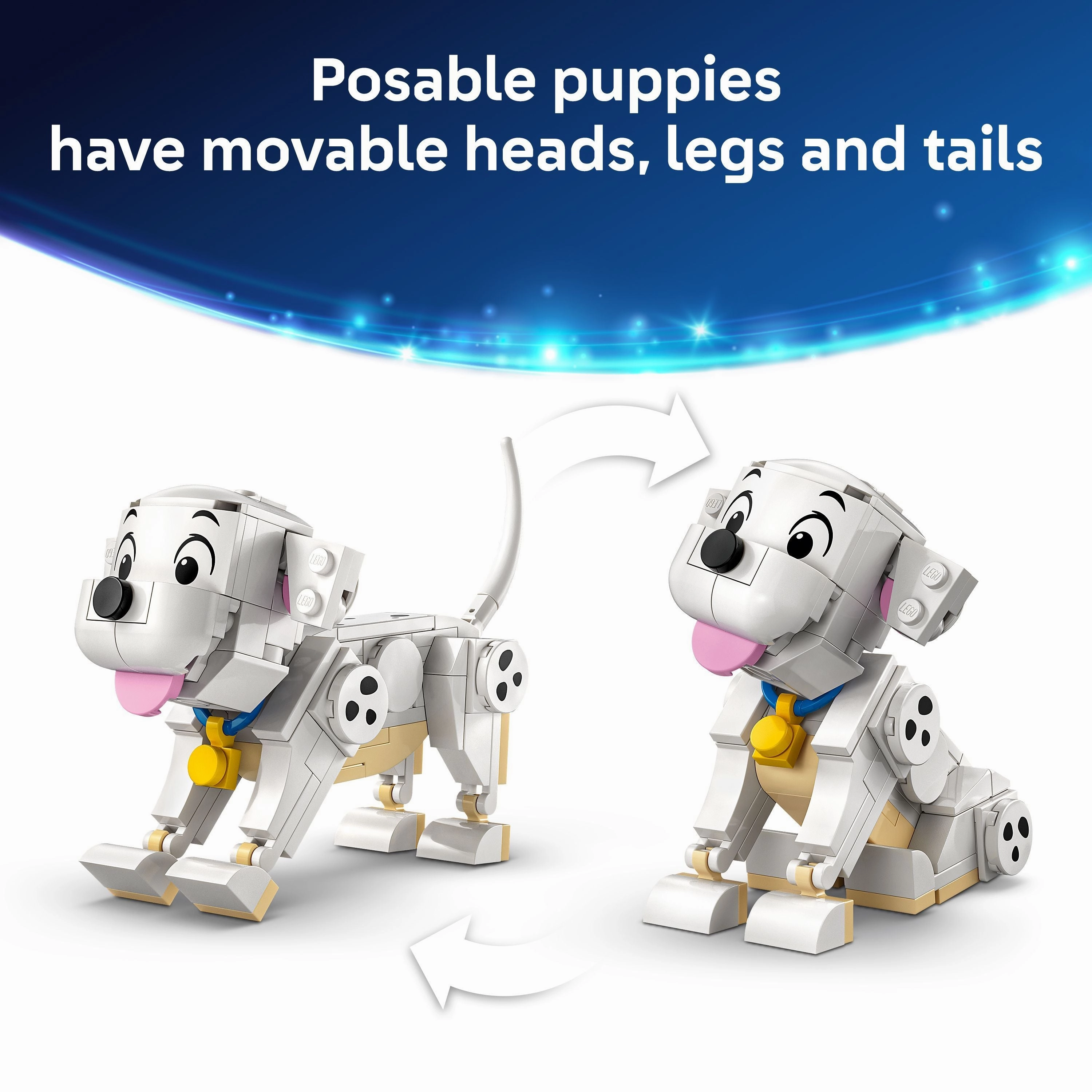 LEGO 43271 Disney Lucky & Penny 101 Dalmatians Puppies