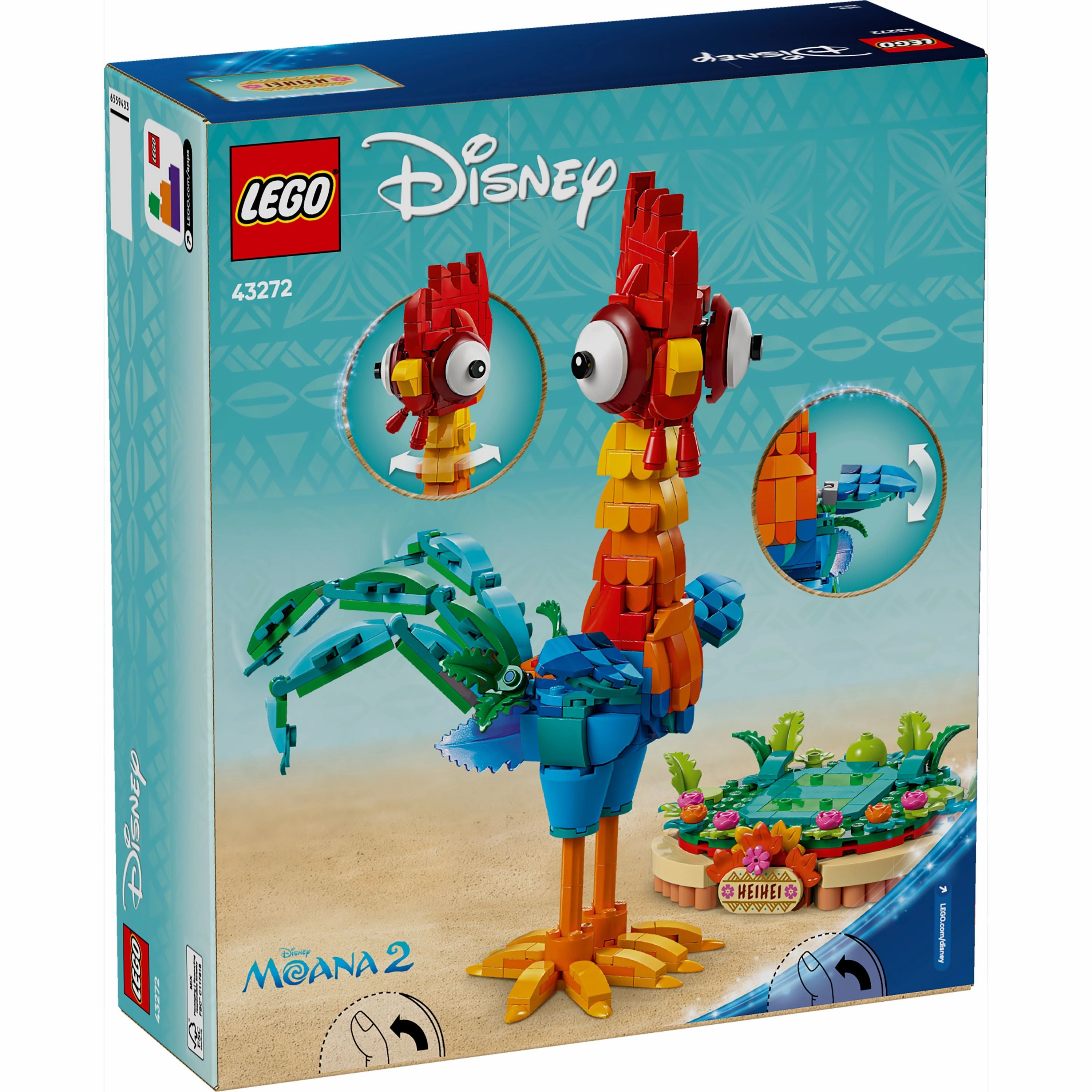 LEGO 43272 Disney Moana 2 Heihei