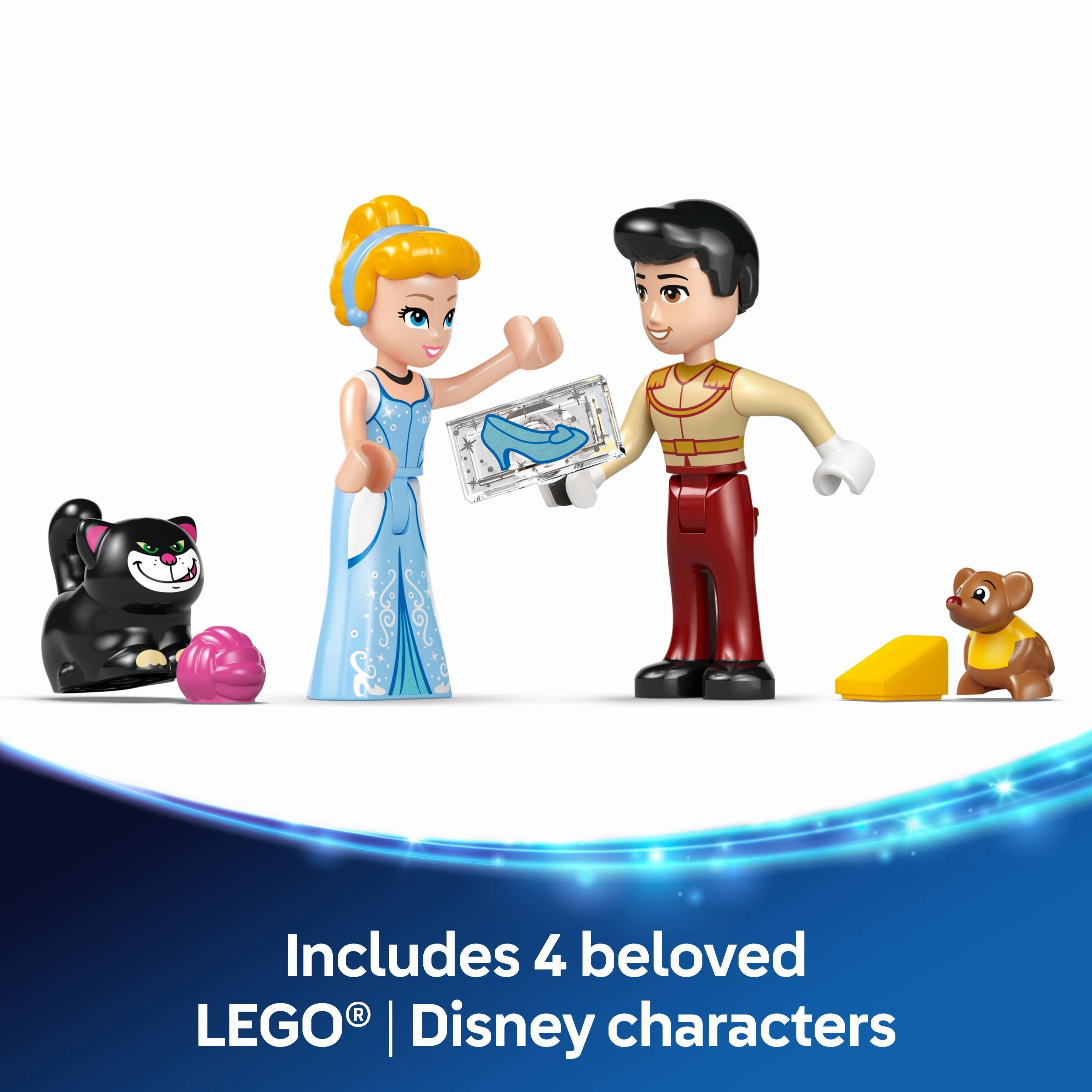 LEGO 43275 Disney Princess Cinderellas Castle & Horse Carriage