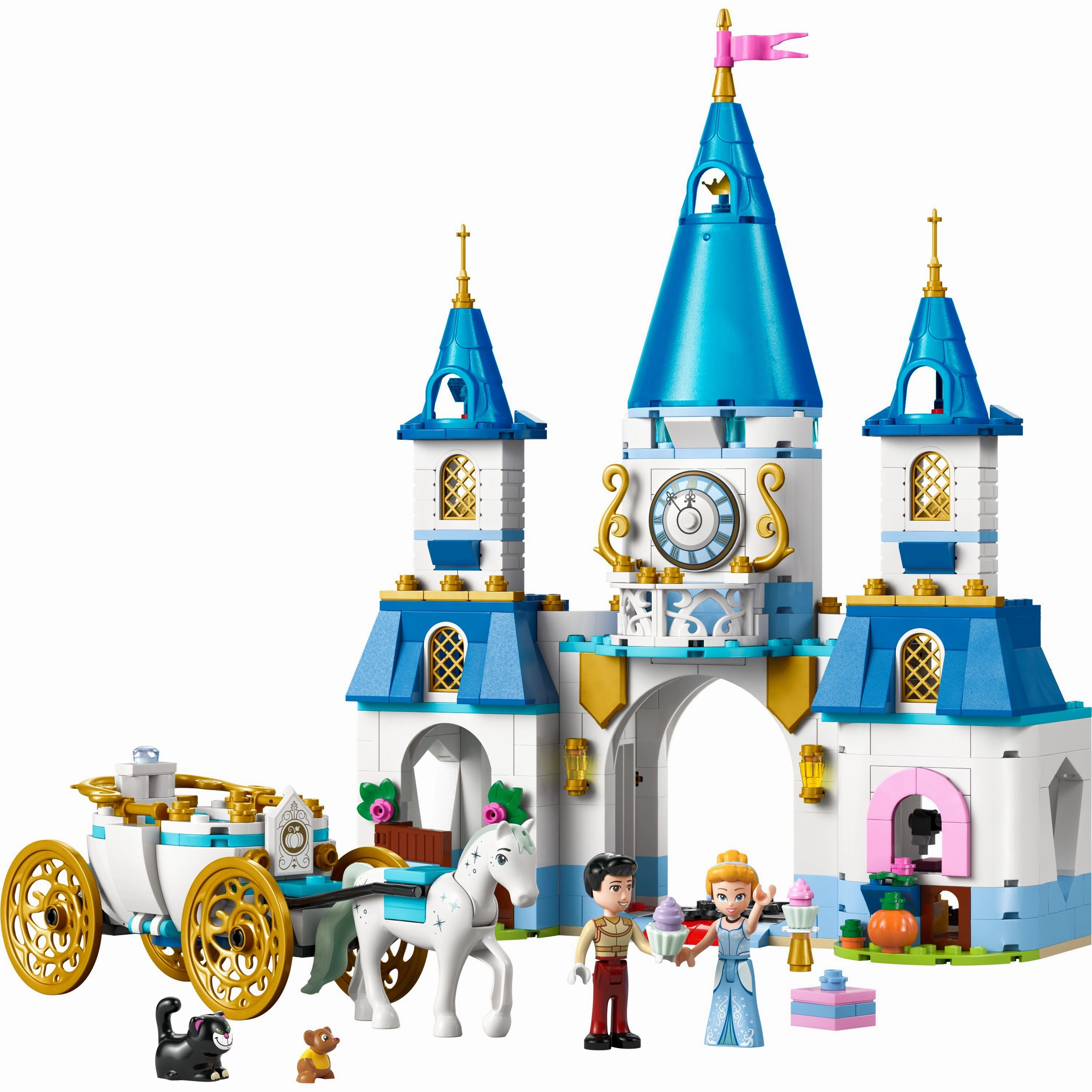 LEGO 43275 Disney Princess Cinderellas Castle & Horse Carriage