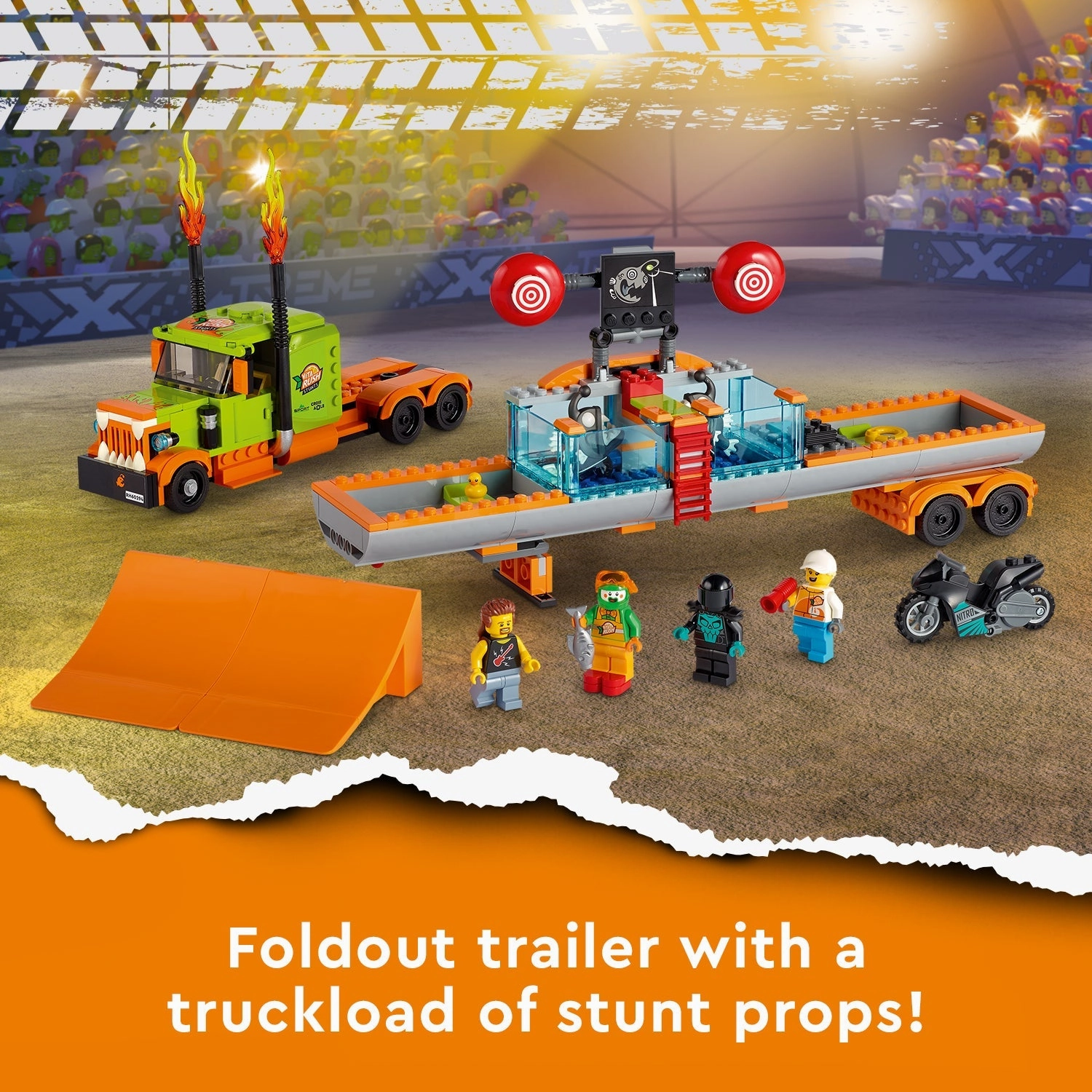 LEGO 60294 City Stuntz Stunt Show Truck