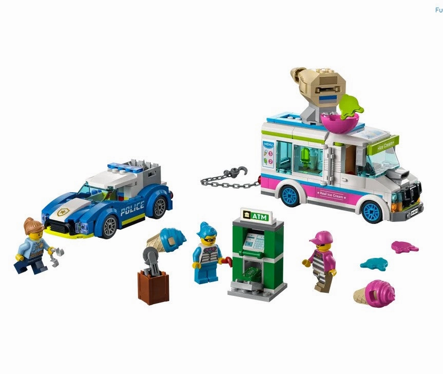 LEGO 60314 City Ice Cream Truck Police Chase