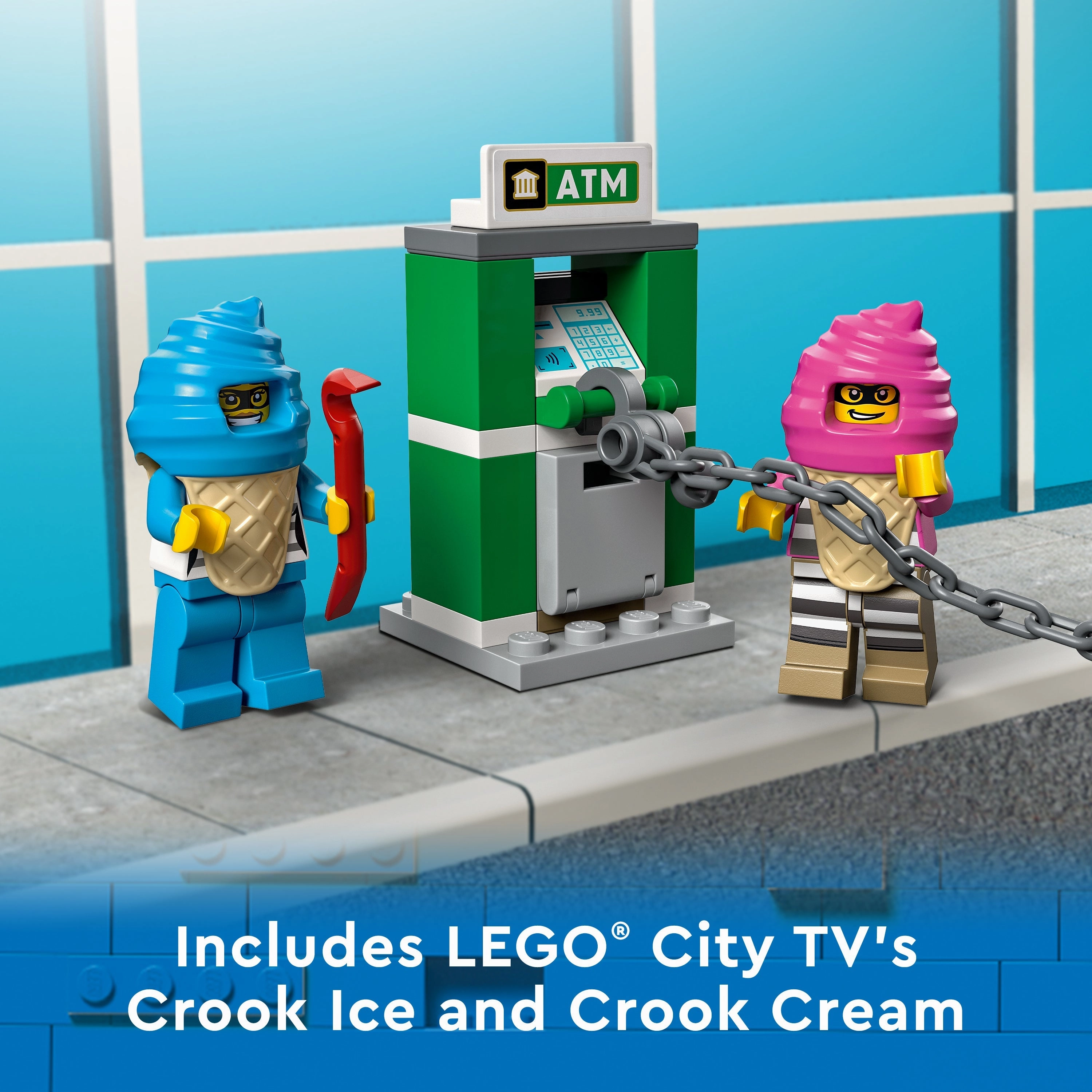 LEGO 60314 City Ice Cream Truck Police Chase