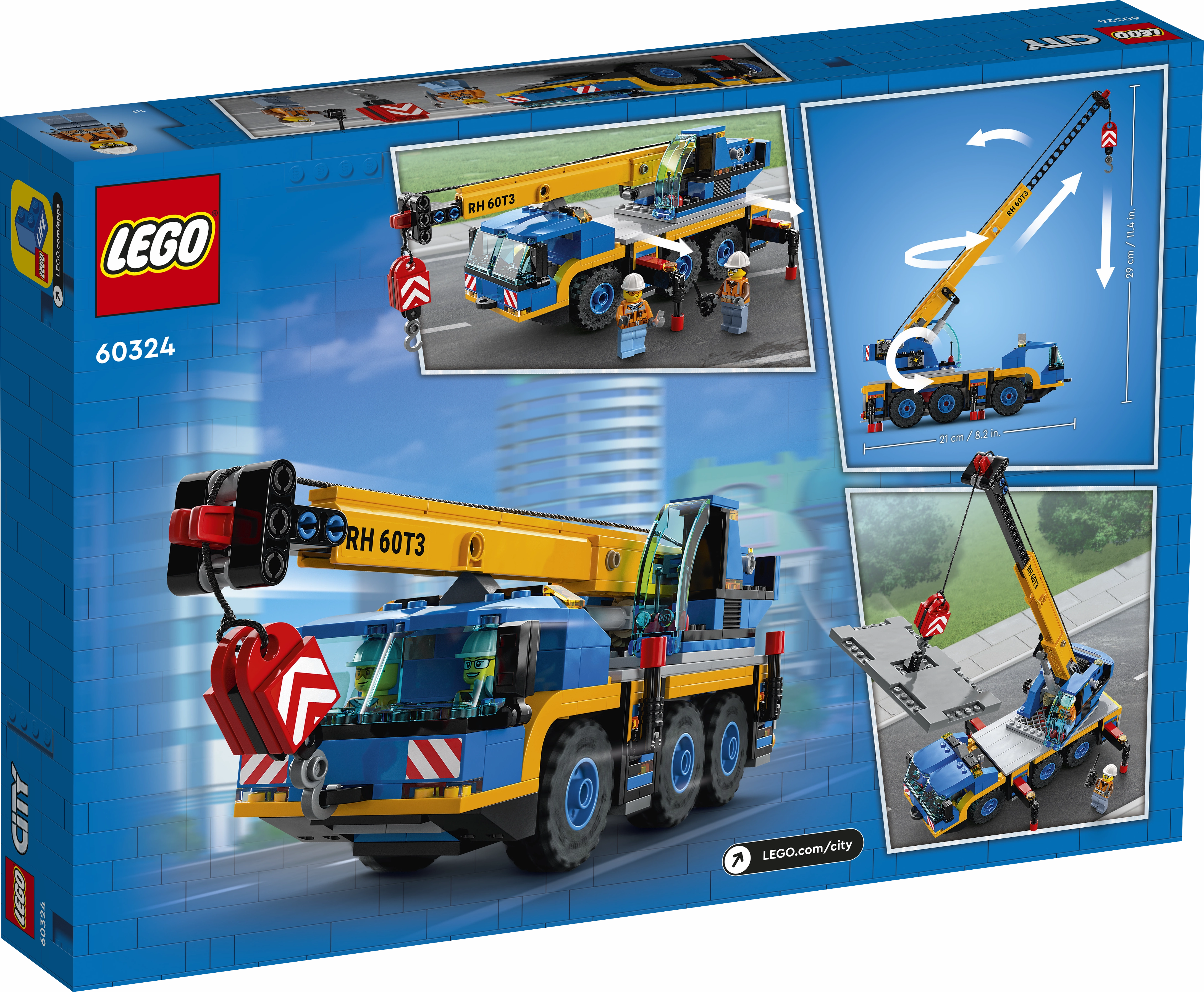 LEGO 60324 City Mobile Crane