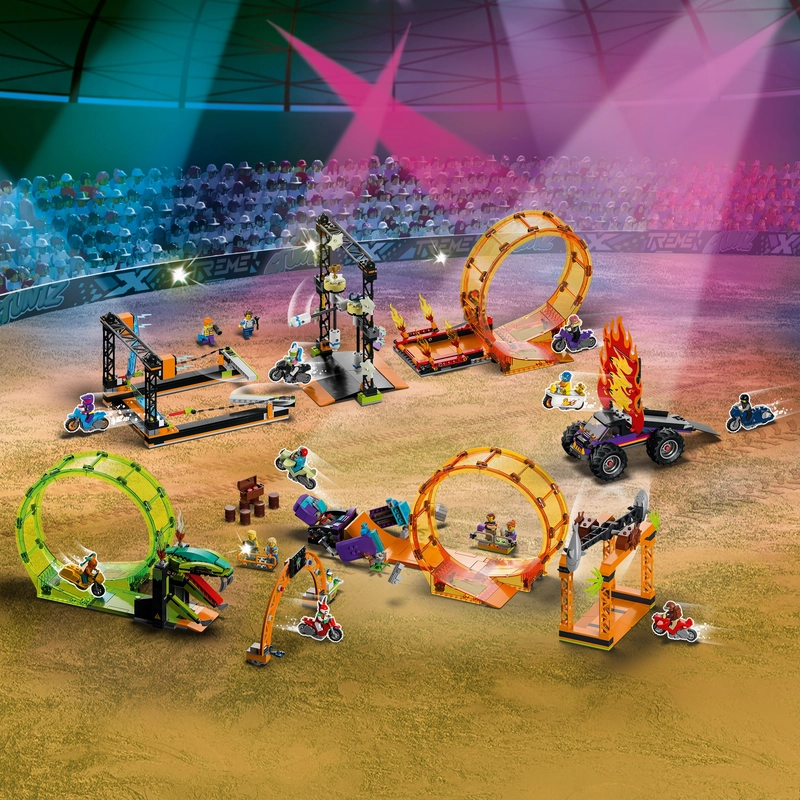LEGO 60341 City Stuntz The Knockdown Stunt Challenge
