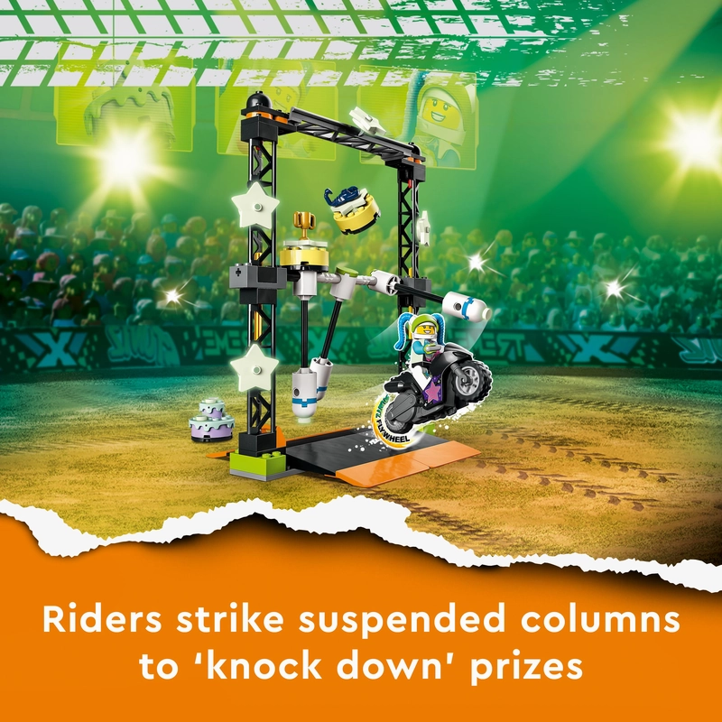 LEGO 60341 City Stuntz The Knockdown Stunt Challenge