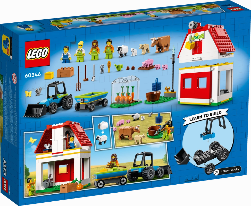 LEGO 60346 City Barn & Farm Animals