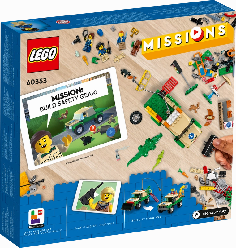 LEGO 60353 City Wild Animal Rescue Missions