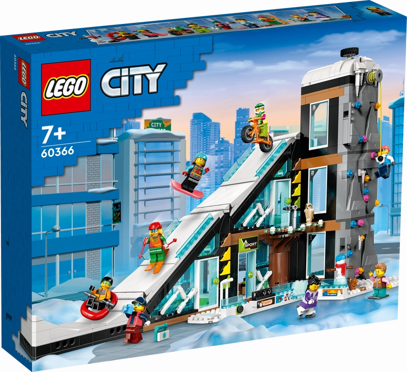 LEGO 60366 City Ski And Climbing Center