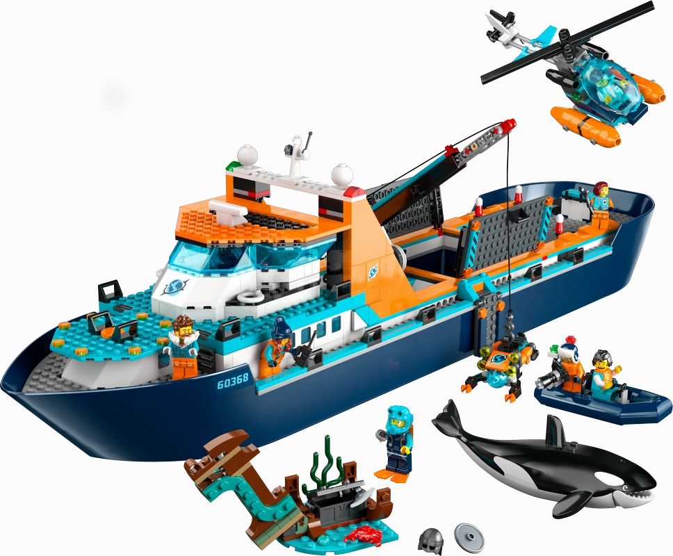 LEGO 60368 City Arctic Explorer Ship