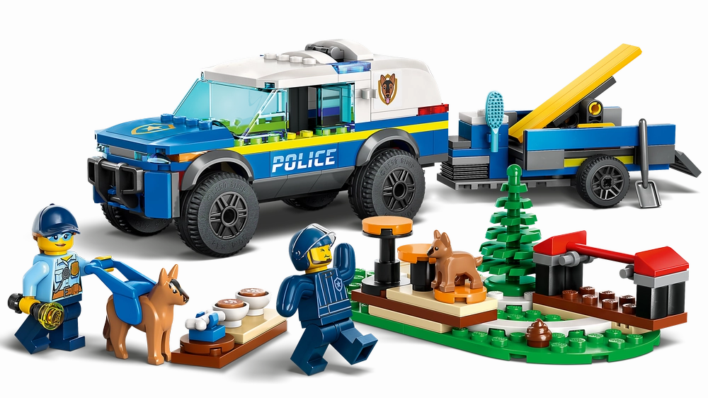 LEGO 60369 City Mobile Police Dog Training