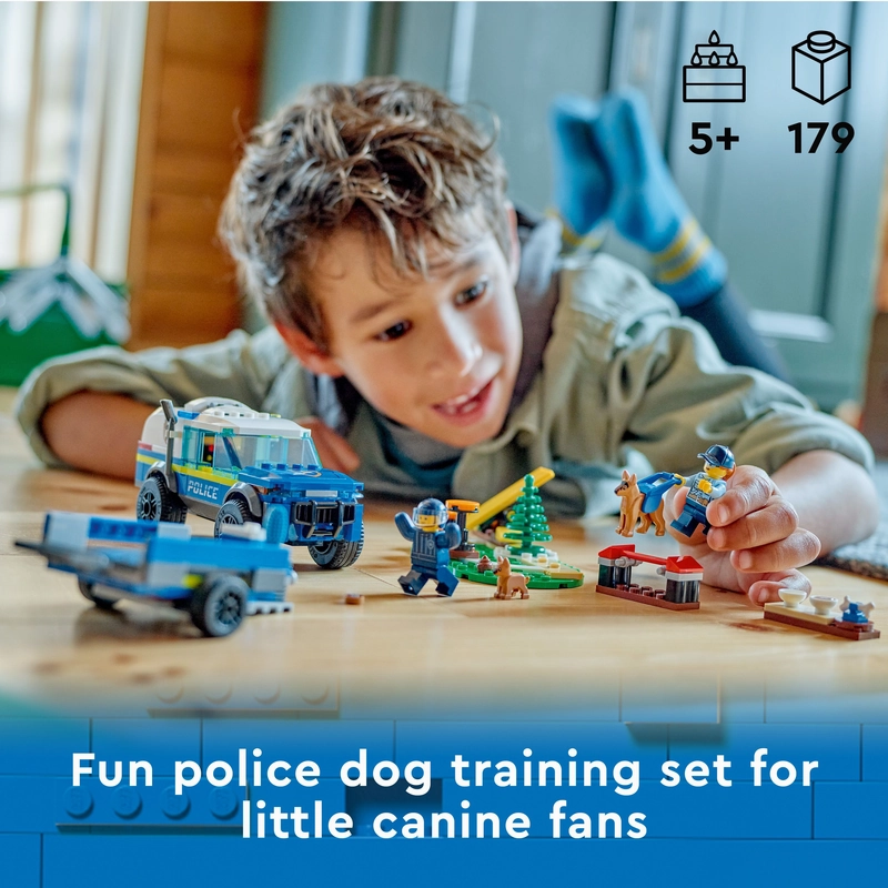 LEGO 60369 City Mobile Police Dog Training