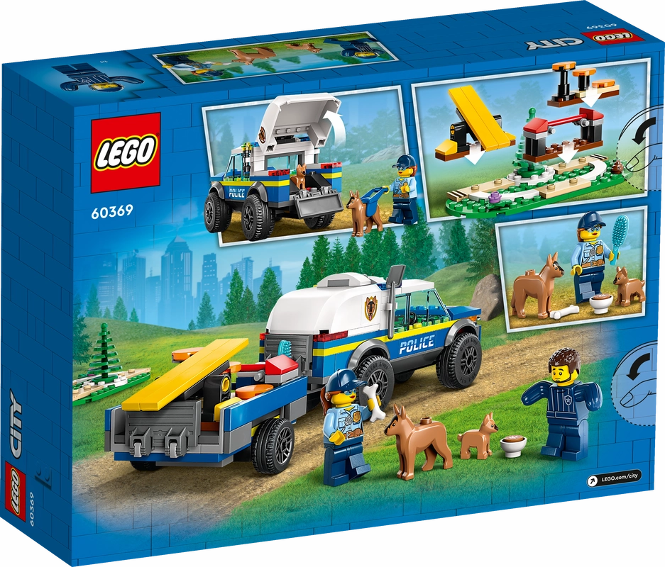 LEGO 60369 City Mobile Police Dog Training