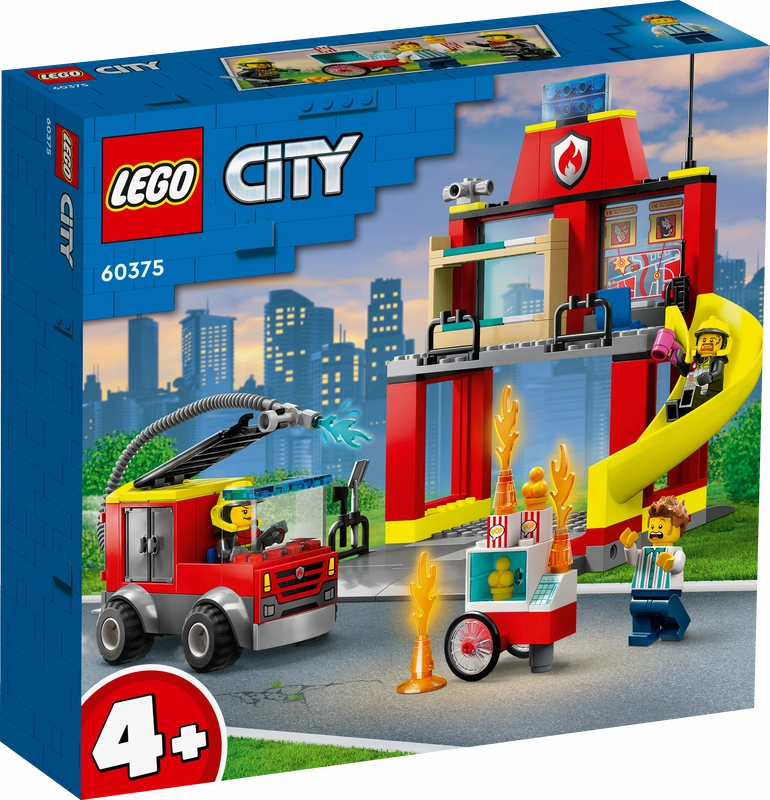 LEGO 60375 City Fire Station And Fire Truck