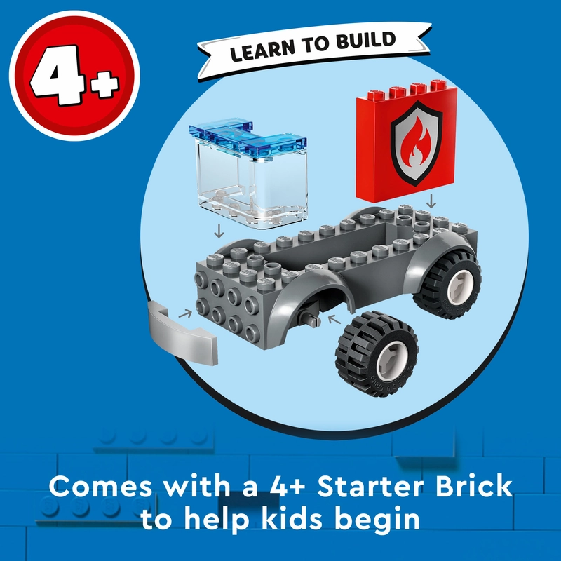 LEGO 60375 City Fire Station And Fire Truck