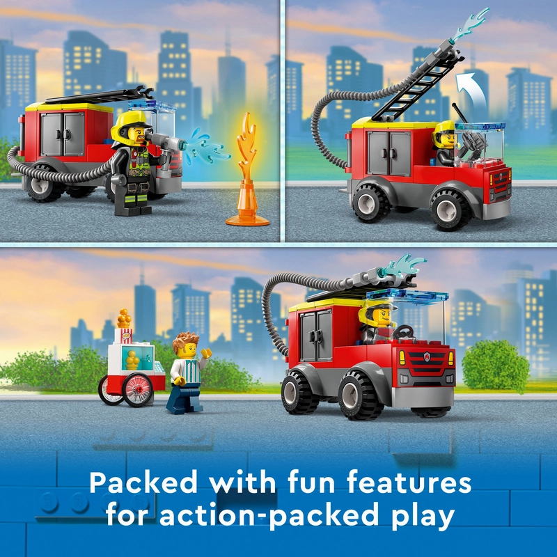 LEGO 60375 City Fire Station And Fire Truck