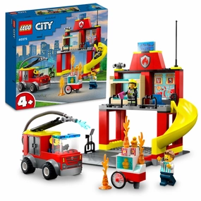 LEGO 60375 City Fire Station And Fire Truck
