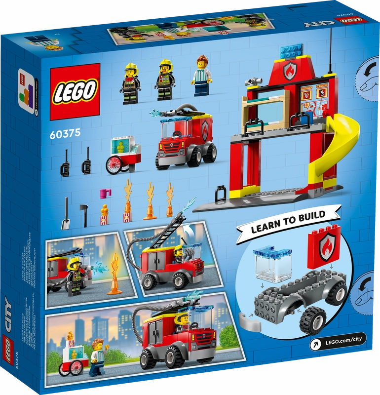 LEGO 60375 City Fire Station And Fire Truck