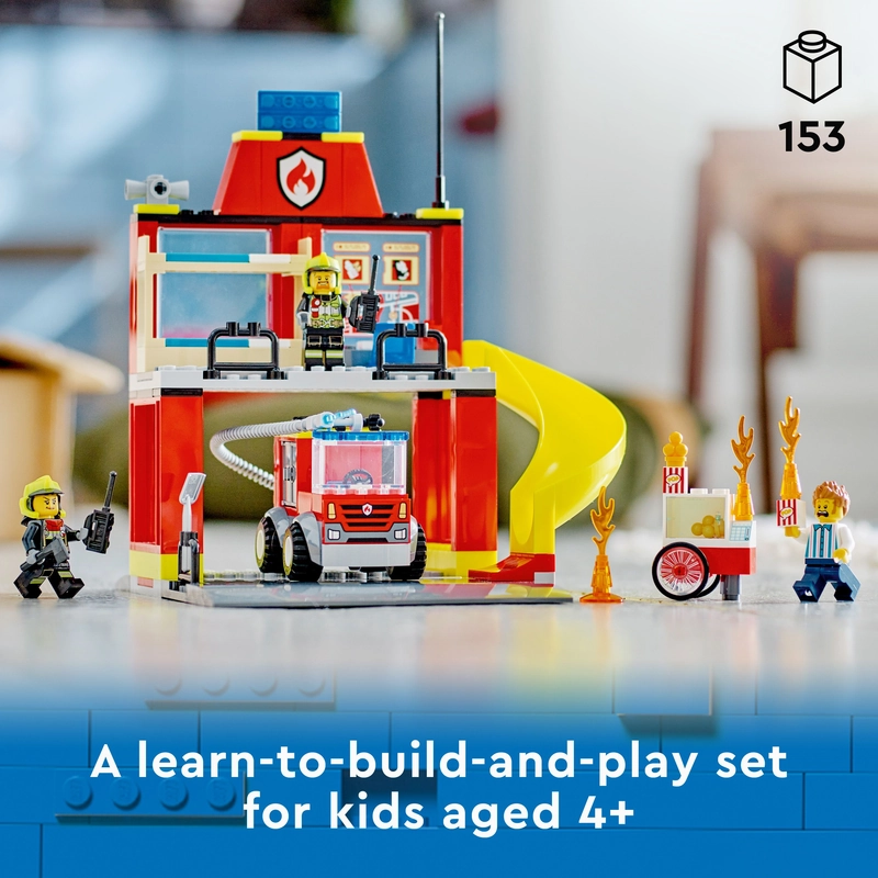 LEGO 60375 City Fire Station And Fire Truck