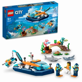 LEGO 60377 City Explorer Diving Boat