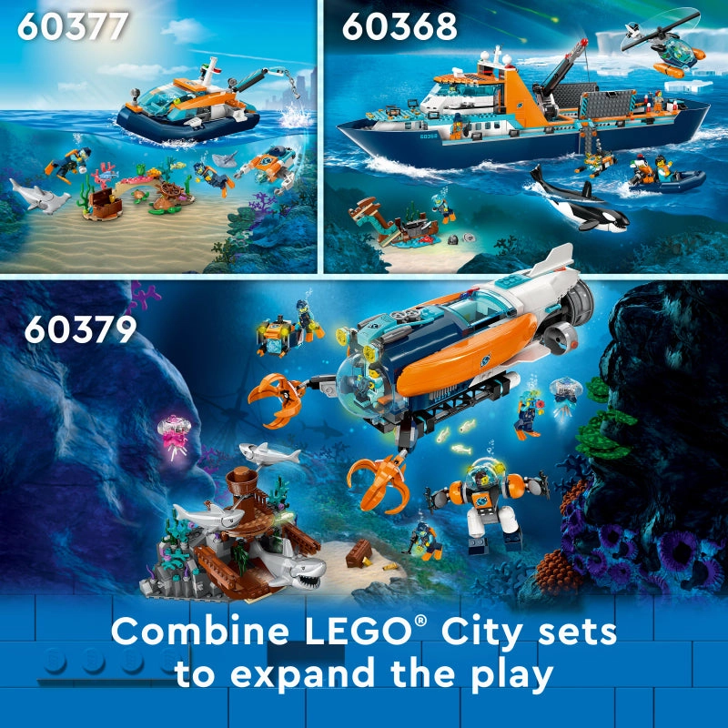 LEGO 60377 City Explorer Diving Boat