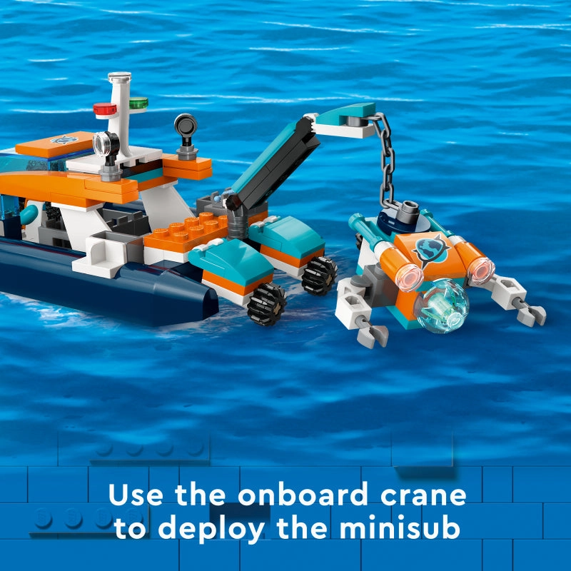 LEGO 60377 City Explorer Diving Boat