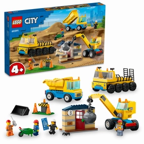 LEGO 60391 City Construction Trucks And Wrecking Ball