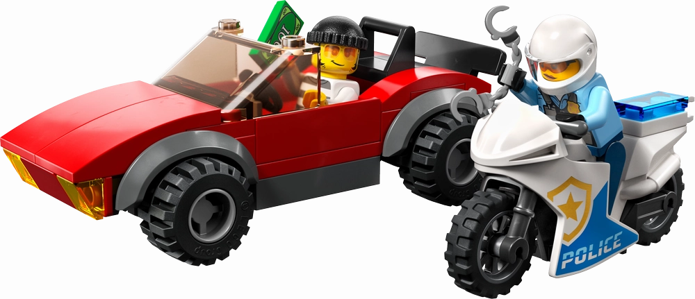 LEGO 60392 City Police Bike Car Chase