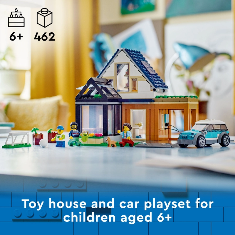 LEGO 60398 City Family House And Electric Car