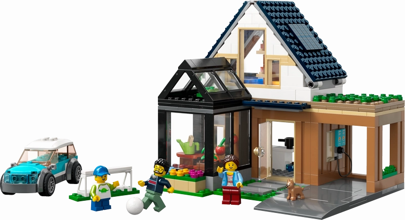 LEGO 60398 City Family House And Electric Car