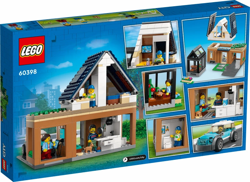 LEGO 60398 City Family House And Electric Car