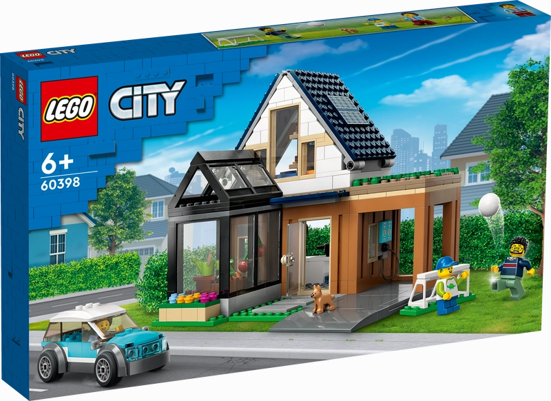LEGO 60398 City Family House And Electric Car