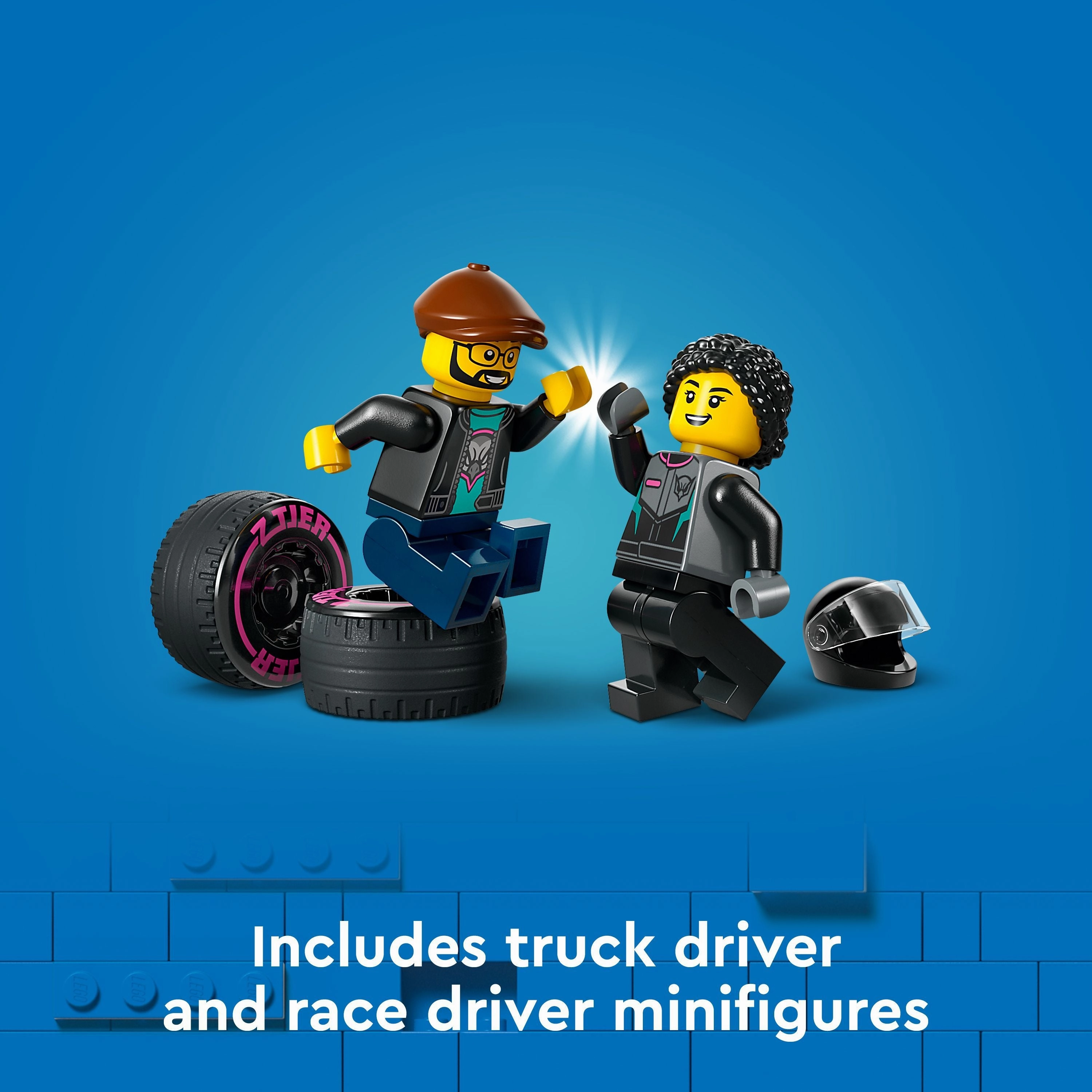LEGO 60406 City Race Car And Car Carrier Truck