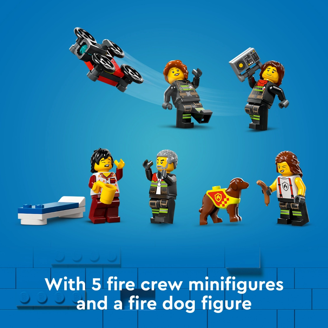 LEGO 60414 City Fire Station With Fire Truck