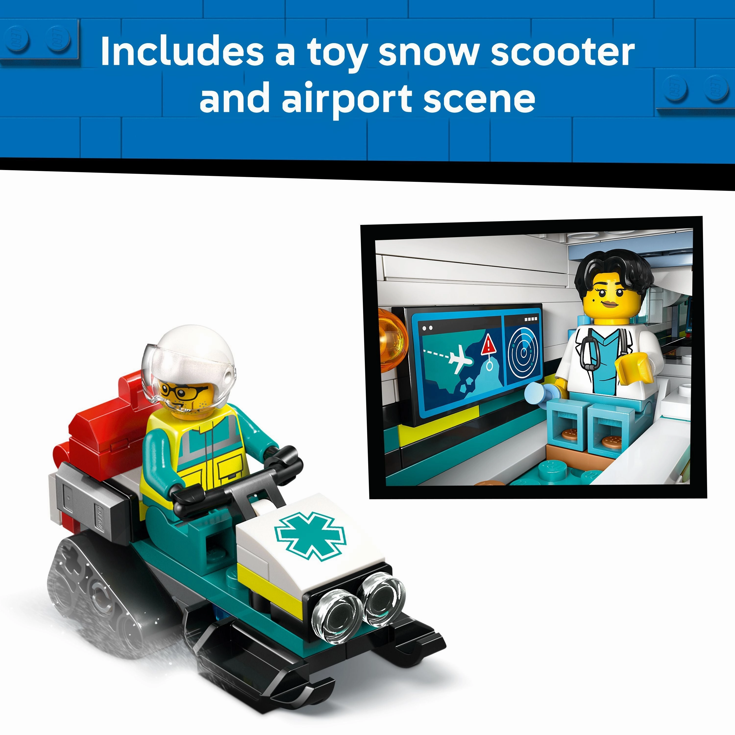 LEGO 60465 City Emergency Air Ambulance Plane