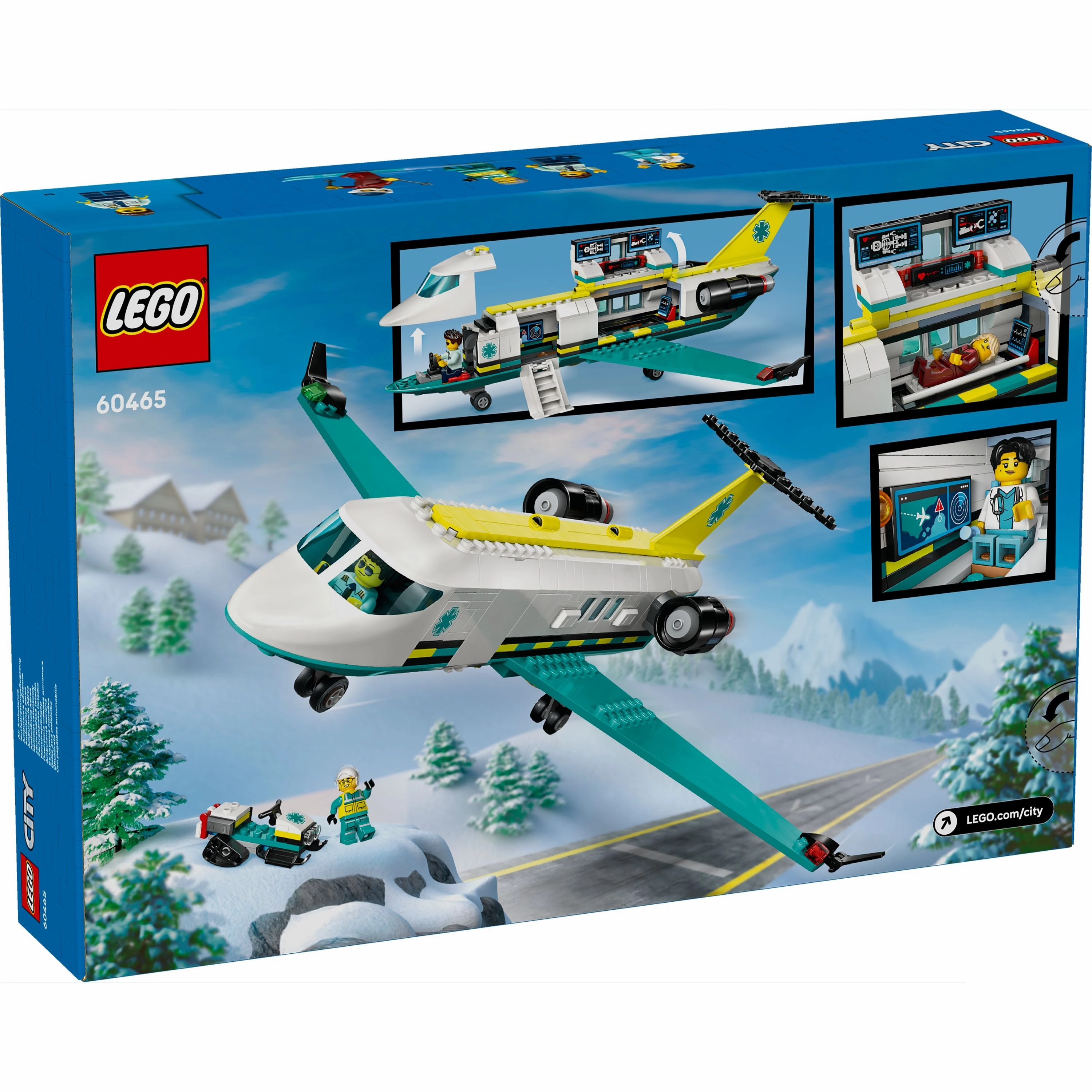LEGO 60465 City Emergency Air Ambulance Plane
