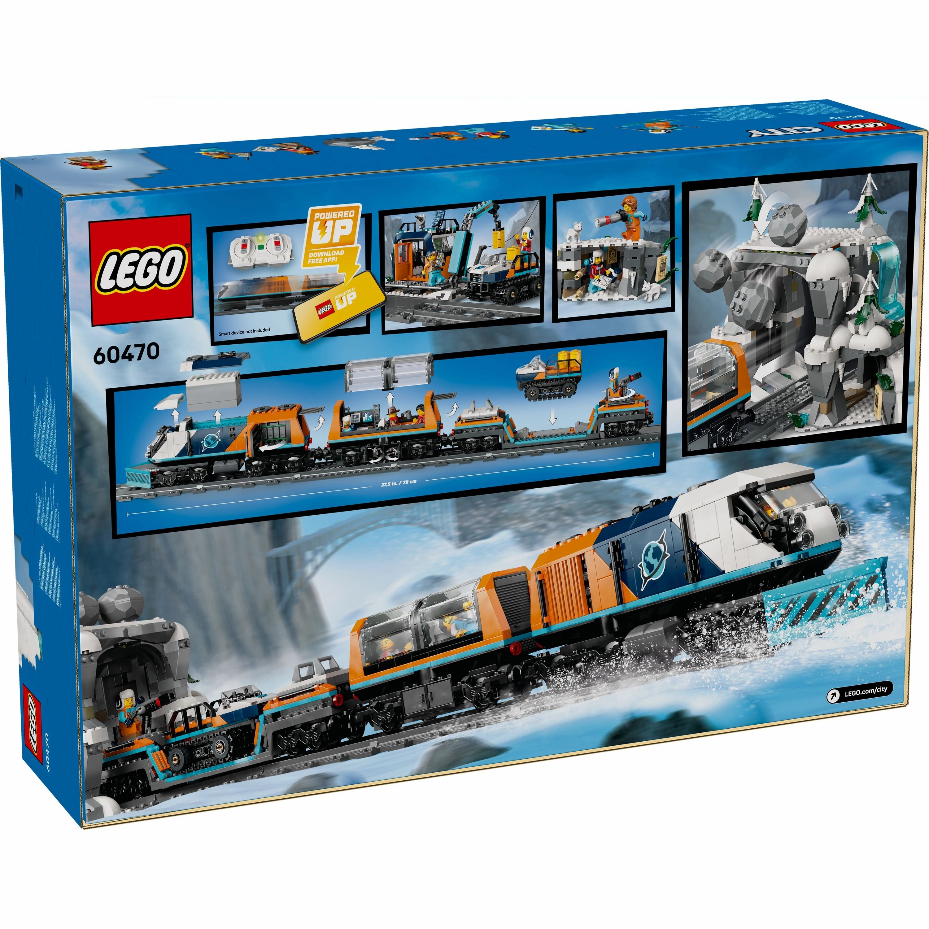 LEGO 60470 City Explorers Arctic Polar Express Train