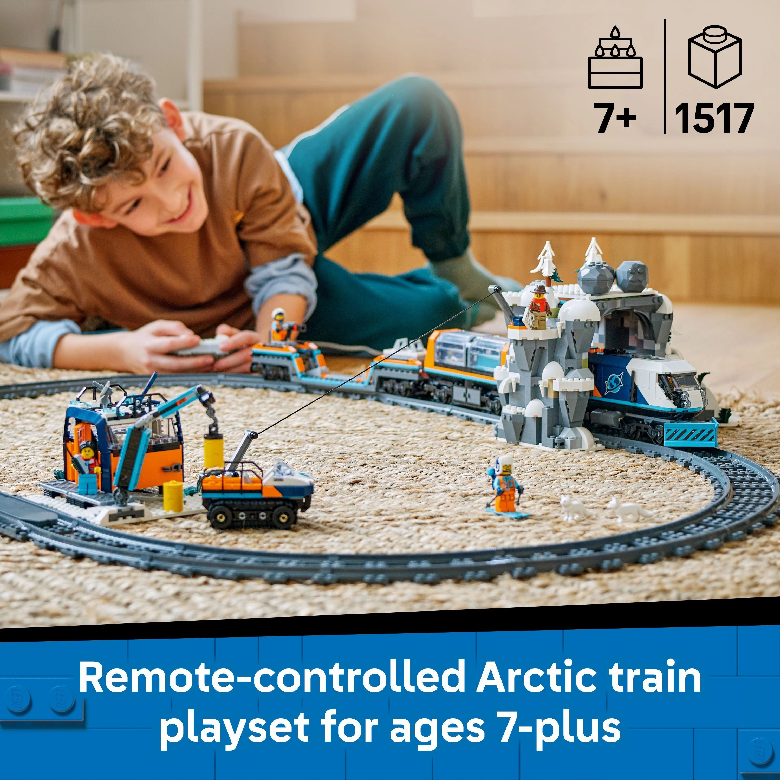 LEGO 60470 City Explorers Arctic Polar Express Train