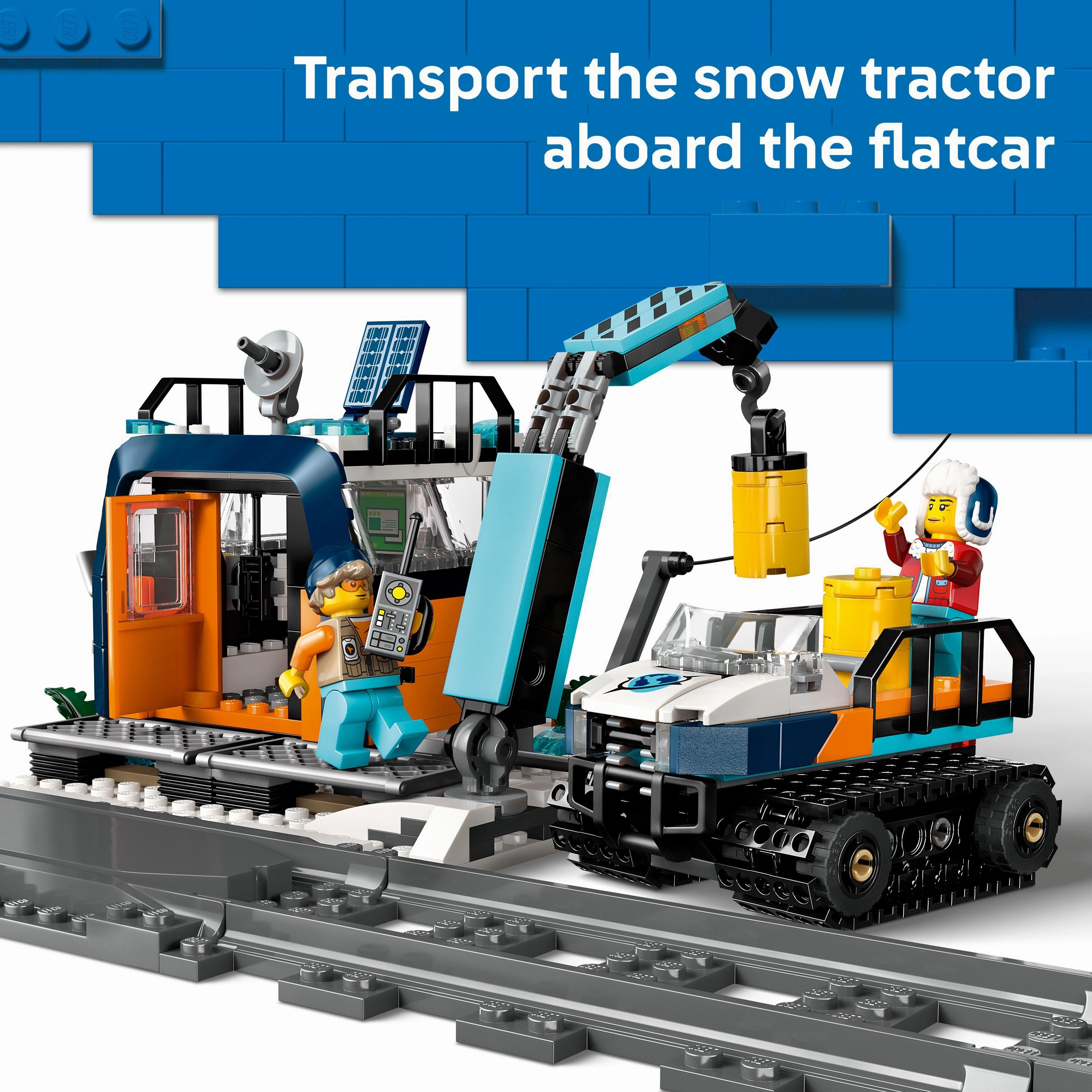 LEGO 60470 City Explorers Arctic Polar Express Train